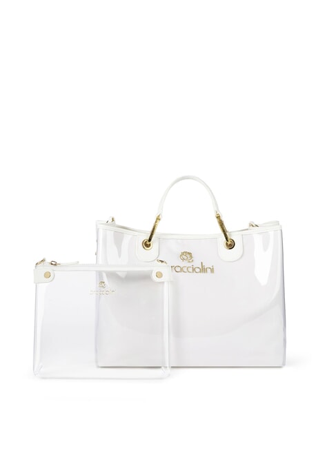 BETH JELLY Shiny handbag with pouch white - Women&rsquo;s Bags