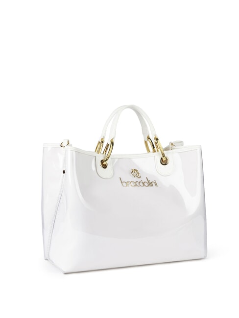 BETH JELLY Shiny handbag with pouch white - Women&rsquo;s Bags