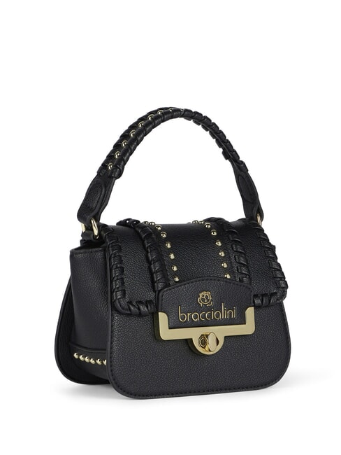 RIBBON Mini handbag with shoulder strap black - Women’s Bags