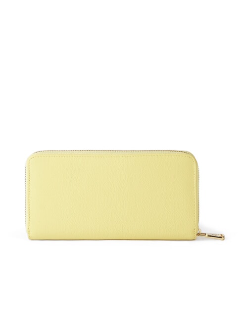 BASIC Zip-around leather wallet yellow - Women&rsquo;s Wallets