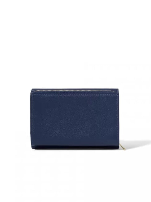 BASIC Medium leather wallet blue - Women’s Wallets