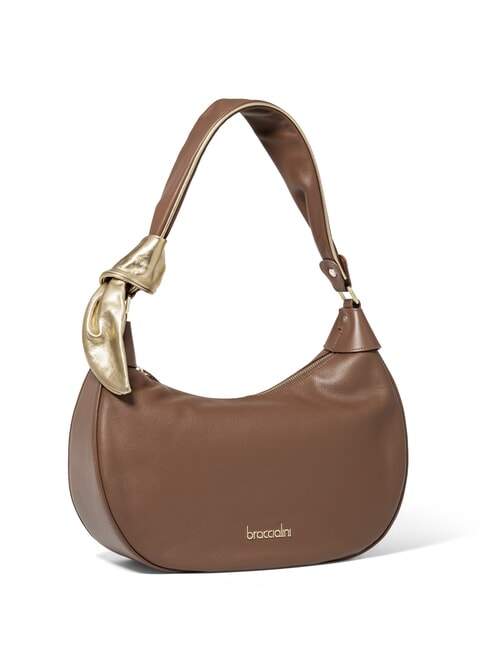 GRETA Leather shoulder bag brown - Women&rsquo;s Bags