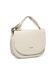 BRACCIALINI GRETA Leather bag with shoulder strap beige - Women’s Bags - 2