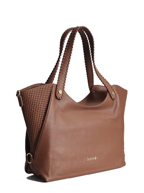 NAOMI Leather shoulder bag brown - Women’s Bags