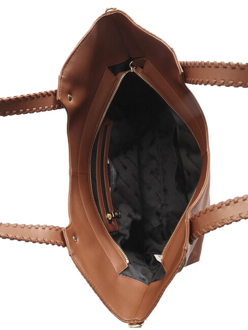 NAOMI Leather shoulder bag brown - Women’s Bags