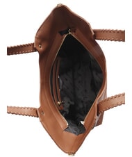 BRACCIALINI NAOMI Leather shoulder bag brown - Women’s Bags - 4