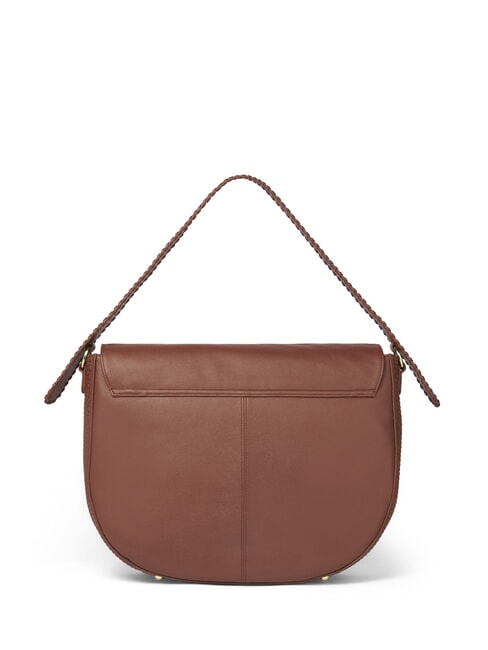 NAOMI Leather shoulder bag brown - Women&rsquo;s Bags