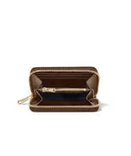 BRACCIALINI BASIC Small zip-around leather wallet brown - Women’s Wallets - 2