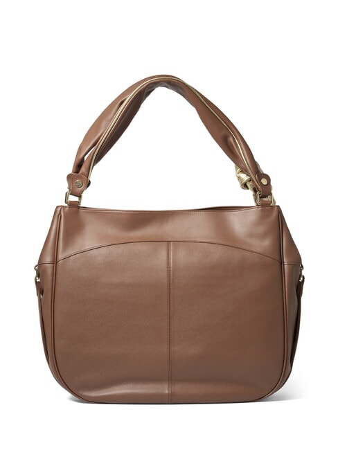 GRETA Leather shoulder bag brown - Women’s Bags