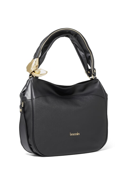 GRETA Leather shoulder bag black - Women’s Bags