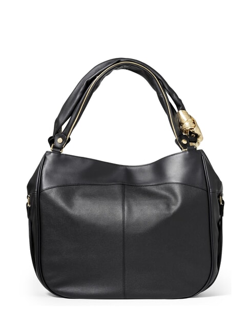GRETA Leather shoulder bag black - Women’s Bags