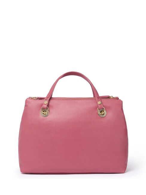 NORA Leather handbag with shoulder strap red - Women’s Bags