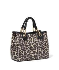 BRACCIALINI BETH SPECIAL Medium handbag with clutch leopard - Women’s Bags - 2