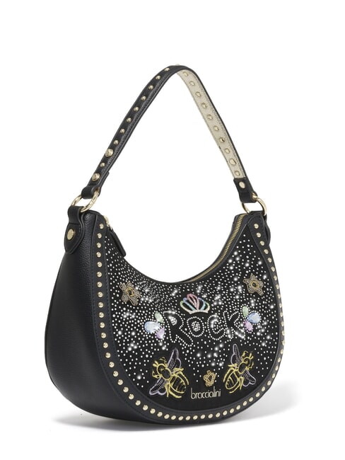 ROCK Hobo shoulder bag with shoulder strap black - Women’s Bags