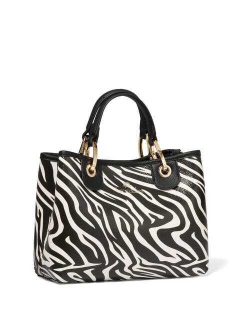 BETH SPECIAL Medium handbag with clutch zebra - Women’s Bags