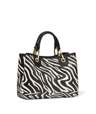 BRACCIALINI BETH SPECIAL Medium handbag with clutch zebra - Women’s Bags - 2