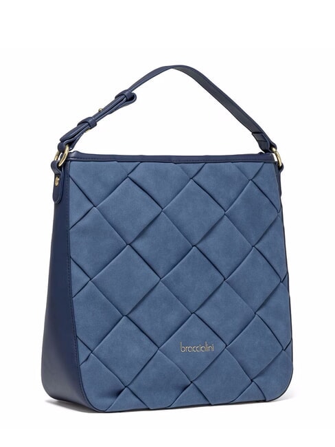 ICONS Hobo shoulder bag with shoulder strap blue - Women’s Bags