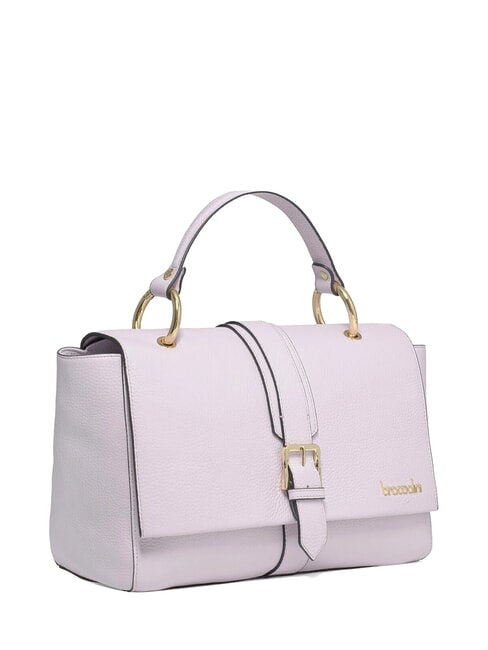 HELLEN Leather satchel bag lilac - Women’s Bags