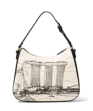 BRACCIALINI CARTOLINE SINGAPORE Hobo bag with shoulder strap multi - Women’s Bags - 3