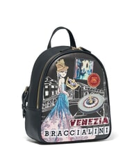 BRACCIALINI CARTOLINE VENICE Round Backpack - Women’s Bags