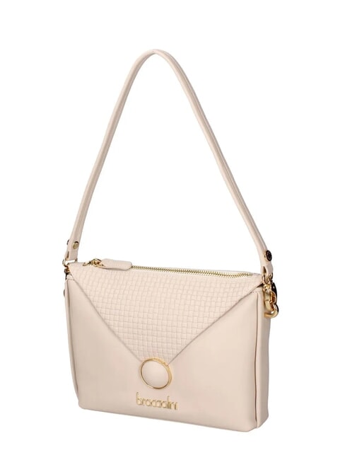 NAOMI Leather shoulder bag beige - Women&rsquo;s Bags