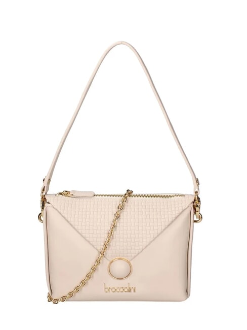 NAOMI Leather shoulder bag beige - Women&rsquo;s Bags