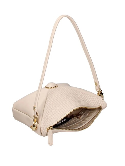 NAOMI Leather shoulder bag beige - Women&rsquo;s Bags