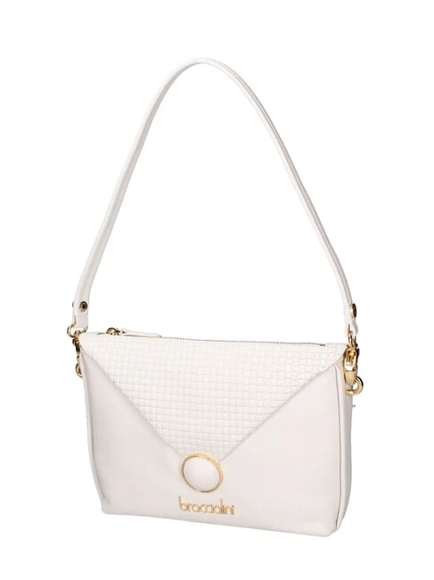 NAOMI Leather shoulder bag white - Women&rsquo;s Bags
