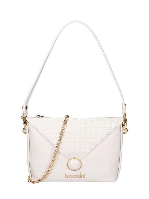 NAOMI Leather shoulder bag white - Women&rsquo;s Bags