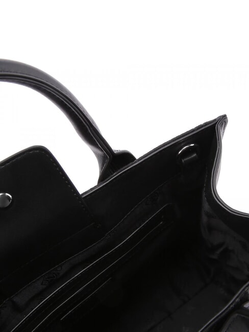 FONT Square handbag with shoulder strap black - Women’s Bags