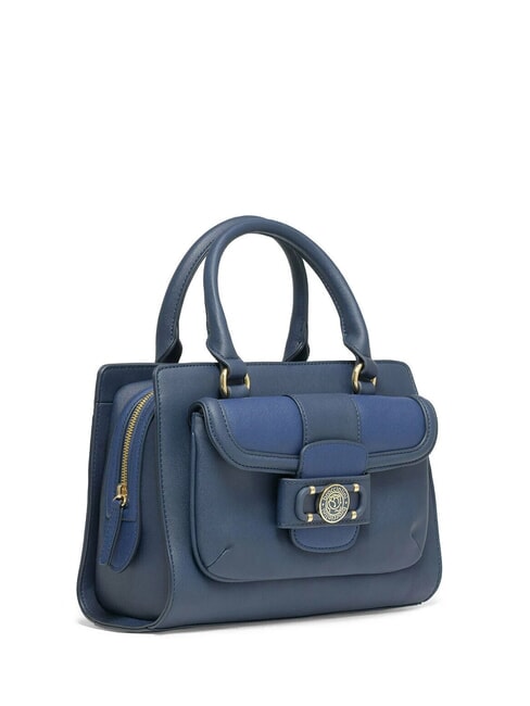 CHAIN Handbag with double shoulder strap blue - Women’s Bags