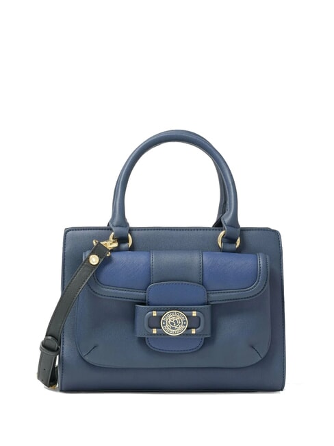 CHAIN Handbag with double shoulder strap blue - Women’s Bags
