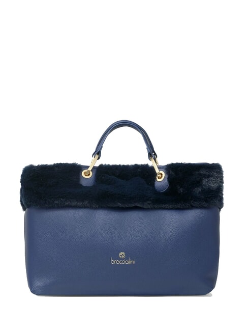 BETH FUR Handbag with clutch blue - Women’s Bags