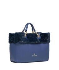 BRACCIALINI BETH FUR Handbag with clutch blue - Women’s Bags - 3