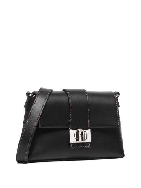 CHARLOTTE Mini leather shoulder bag Black - Women’s Bags