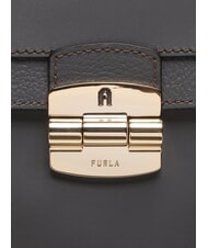 FURLA CLUB 2 Calf leather shoulder bag soil - Women’s Bags - 3