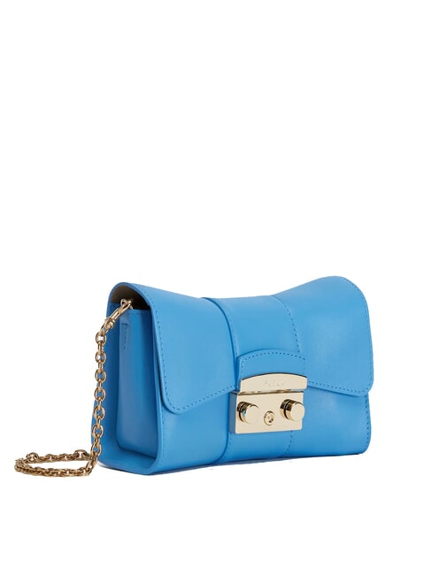 METROPOLIS Shoulder bag in leather cerulean - Women&rsquo;s Bags