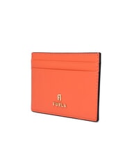 FURLA CAMELIA Flat leather card holder - Women’s Wallets