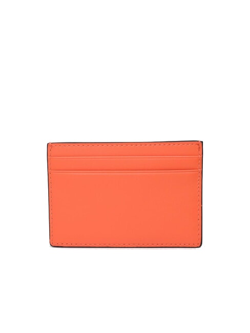 CAMELIA Flat leather card holder clivia - Women’s Wallets