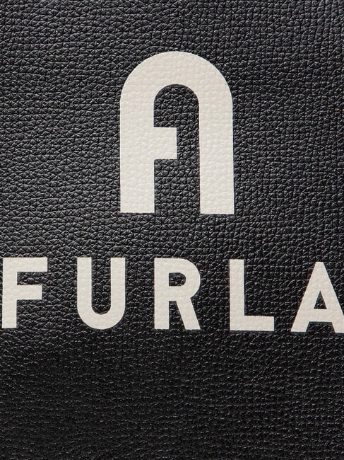 VARSITY STYLE Vertical leather bag with shoulder strap black - Women&rsquo;s Bags