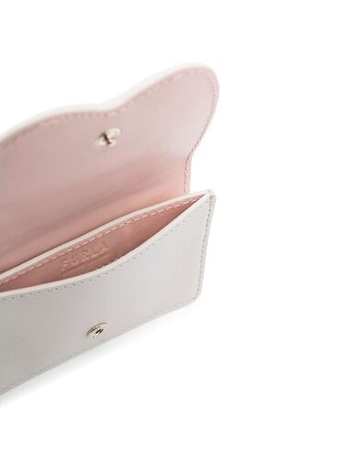ALLEGRA Calfskin card holder marshmallow tones - Women’s Wallets