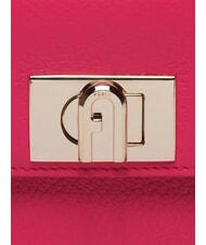 FURLA 1927 Mini leather shoulder bag pop pink - Women’s Bags - 3