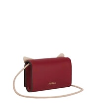 FURLA ALLEGRA FOX Mini calfskin shoulder bag CHERRY TONES - Women’s Bags - 2