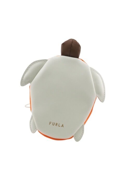 ALLEGRA Turtle coin purse with drawstring fluorescent orange+talcum powder+cognac powder - Women&rsquo;s Wallets