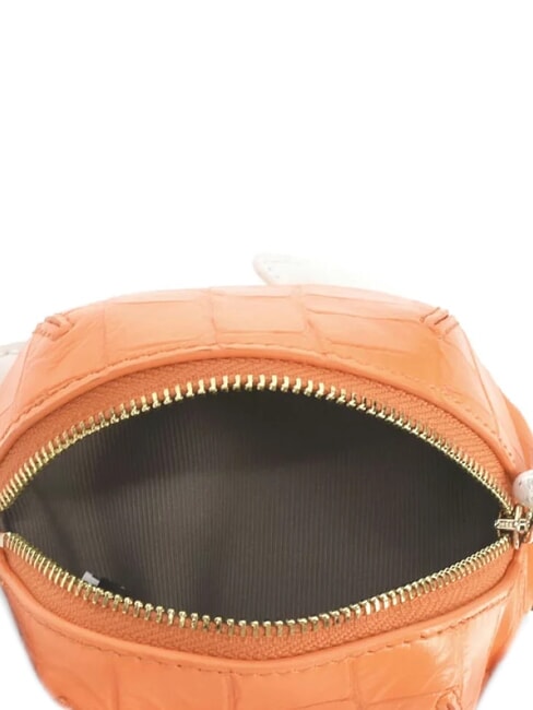 ALLEGRA Turtle coin purse with drawstring fluorescent orange+talcum powder+cognac powder - Women&rsquo;s Wallets