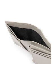 FURLA SOFIA GRAINY Medium calfskin wallet pearl and + marble c + talc h - Women&rsquo;s Wallets - 4