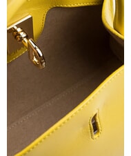 FURLA GENESI Mini leather bag with shoulder strap honey - Women’s Bags - 3