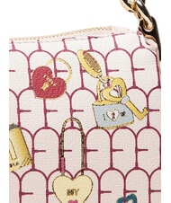 FURLA MOON Small leather shoulder bag bon bon tones - Women’s Bags - 4