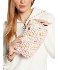 FURLA MOON Small leather shoulder bag bon bon tones - Women’s Bags - 6