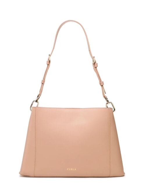 FLEUR Leather shoulder bag with shoulder strap cameos - Women’s Bags